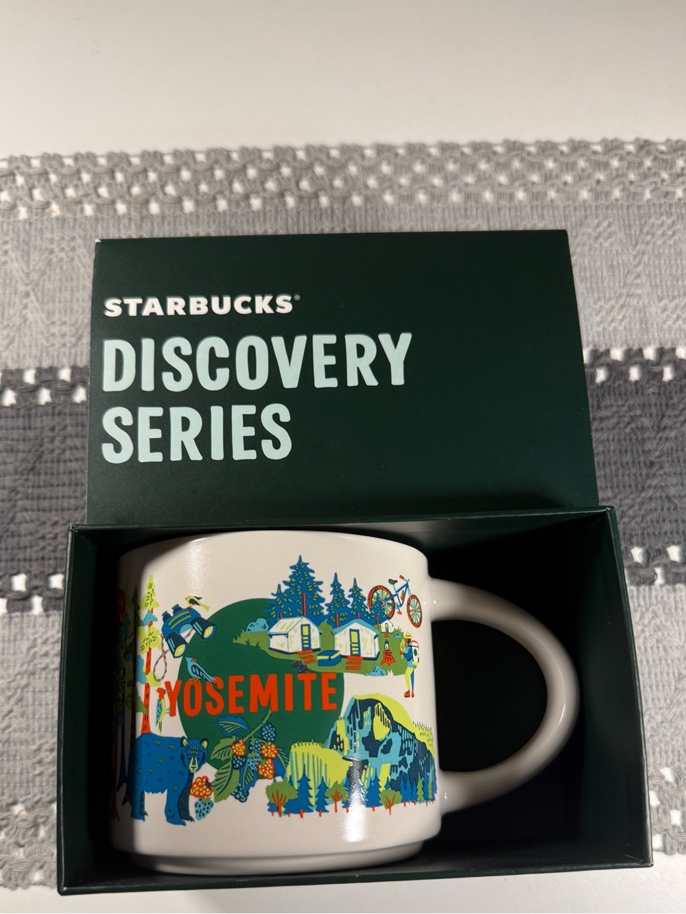 Starbucks Discovery Series Yosemite 14oz Ceramic Mug With Box